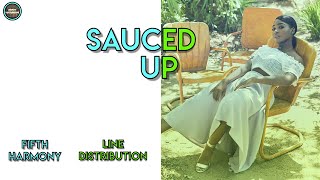 Fifth Harmony  Sauced Up Line Distribution [upl. by Ahseik97]