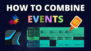 How to Combine Audio Events in PreSonus Studio One 6 [upl. by Edward239]