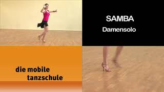 Samba Damensolo beginners level [upl. by Arinaj]