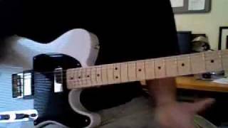 I Heard It Through The Grapevine Marvin Gaye cover rsolo guitar [upl. by Akirdnas]