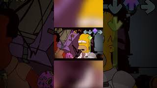 FNF Vs Pibby Simpsons  Homer Vs Carl  Anarchy at Springfield shorts short [upl. by Brunhilda]