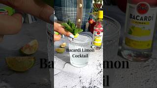 Amazing New Years Eve Cocktails  Bacardi Limon Cocktail🍸🍹 🍋💛  hungerherb cocktail shortsfeed [upl. by Sokim]