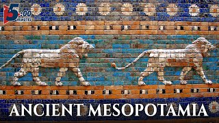 Brief History of Ancient Mesopotamia  Fertile Crescent amp The cradle of civilization  5 MINUTES [upl. by Nafis278]