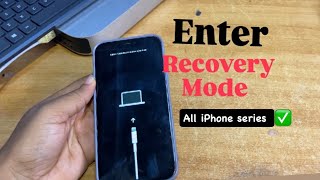 How to put iphone on Recovery Mode All iphone Series 2024 [upl. by Yacov]