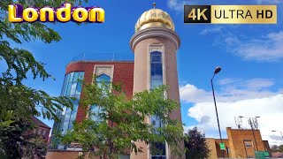 Southall in London A Colorful Journey through The Broadway South Road and The Green 4K60 [upl. by Egag]