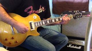 Too Far Gone backing track from Slash Amp app [upl. by Ahsercel]