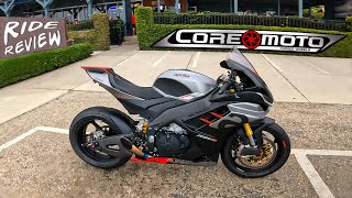 RSV4  Core Moto Apex 6 Forged Wheels  Ride Review [upl. by Oel]