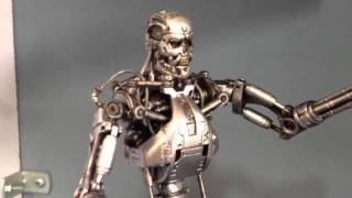 Terminator Endoskeleton Mc Farlen toy [upl. by Nonek]