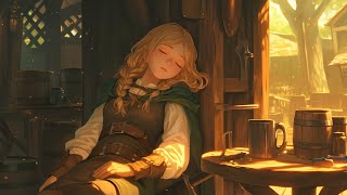 Peaceful Tavern Day  Relaxing Medieval Music Fantasy BardTavern Ambience Celtic Music [upl. by Mahgem]