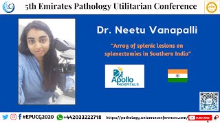 Dr Neetu Vanapallis Speaker Presentation at the 5th Emirates Pathology Utilitarian Conference [upl. by Kwang38]