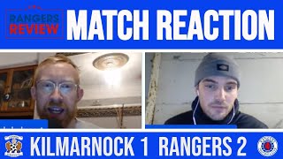 Kilmarnock 12 Rangers  FT reaction [upl. by Ennis814]