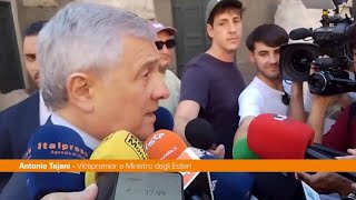 Tajani quotCina opportunità da cogliere ma non sostenga la Russiaquot [upl. by Hannad354]