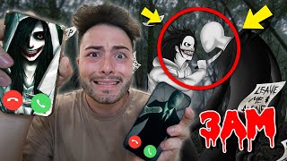 SCARY CAPTURING JEFF THE KILLER AT 3AM CHALLENGE WE GOT HIM [upl. by Marcy]