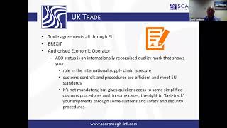 AEO Authorised Economic Operator in United Kingdom CTPAT [upl. by Enenaej]