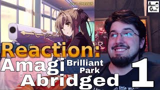 Amagi Brilliant Park Abridged  EP 1 Reaction AirierReacts [upl. by Asilec]