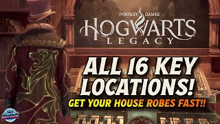 Hogwarts Legacy ALL 16 Daedalian Key Locations  HOW TO UNLOCK Your House Chest Easy [upl. by Barton440]