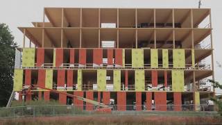 Mass timber construction in Hillsboro [upl. by Gnilrets887]