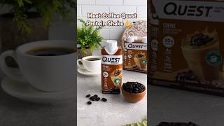 Meet the Coffee Quest™ Protein Shake 💪☕️😋 30g protein 4g carbs amp 1g sugar per serving 💯 [upl. by Curcio85]