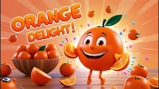 Orange Delight  Fun and Juicy Nursery Rhyme for Kids [upl. by Cox118]