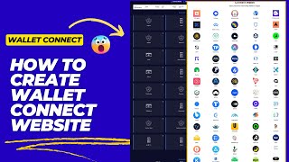 How to Build Your Own WalletConnect Website in Minutes  Web 31 Dapp Tutorial [upl. by Kliber605]