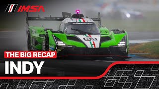 2024 IMSA Battle On The Bricks at INDY  Race Recap  WeatherTech Championship  Indianapolis IN [upl. by Ahsoyem]