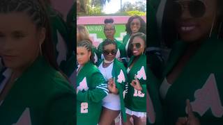 Beta Alpha chapter of Alpha Kappa Alpha 15year AKAversary 🩷💚🩷💚🩷💚 [upl. by Musette]