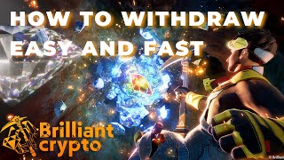 How to Withdraw and Sell BRIL Brilliant Crypto [upl. by Griffy150]