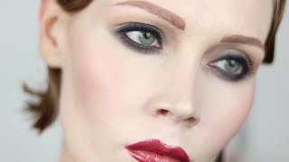 Easy Black Smokey Eye tutorial  My Everyday Smokey Eye Makeup [upl. by Nadabus]