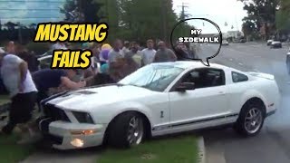 Mustang crash and fails compilation [upl. by Annaes245]