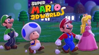 Super Mario 3D World The Movie  Full Game Walkthrough [upl. by Zenitram313]