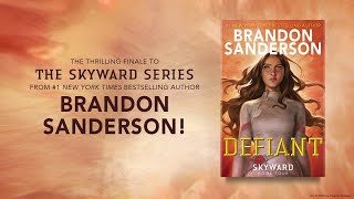 New from Brandon Sanderson Defiant Book 4 of The Skyward Series  Official Book Trailer [upl. by Nowtna]