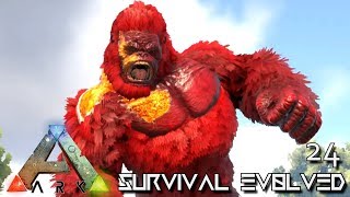 ARK SURVIVAL EVOLVED  PRIMEVAL MEGAPITHECUS VS THE KRAKEN E24   PUGNACIA PARADOS [upl. by Helbonnah647]