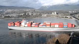 LIONS GATE BRIDGE SHIP [upl. by Petra]