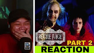 BEETLEJUICE 1988 MOVIE REACTION  FIRST TIME WATCHING  Michael Keaton  Winona Ryder  PART 2 [upl. by Aaron]