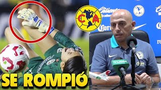 Itzel Velasco SE ROMP3 LIGAMENTO CRUZADO  Reacciones América femenil vs Toluca  Villacampa [upl. by Alduino]