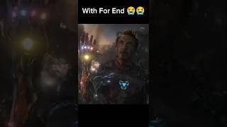 Iron Man Death Scene 😭😭  Avengers Endgameshort [upl. by Gurolinick169]