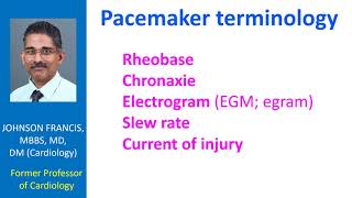 Pacemaker terminology [upl. by Zirtaeb]