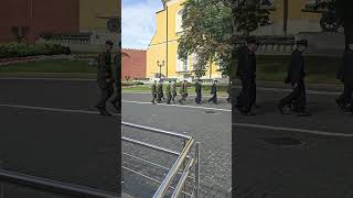 Russian Guards Securing Mr Putins Palace in Moscow  Dr Fai  RussianGuards PutinPalace [upl. by Donnell]