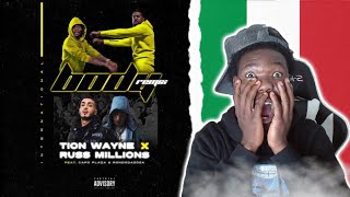 Russ Millions x Tion Wayne  Body REMIX feat Capo Plaza x Rondodasosa REACTION [upl. by Adnuahsal]