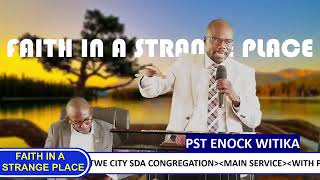 Faith in a strange place  City Church  Kitwe  Enock Witika [upl. by Hershell]