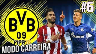 🔴FIFA 18 MODO CARREIRA EP6 BORUSSIA DORTMUND  DIA 13 [upl. by Pillyhp]