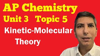 KineticMolecular Theory amp Grahams Law  AP Chem Unit 3 Topic 5 [upl. by Torray592]