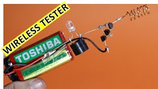 Wireless AC Power Detector Project DIY  How to make NON Contact AC Voltage Detector  Tester [upl. by Darice]