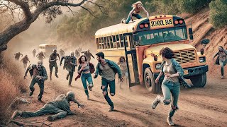 Students Suffer Bus Accident on Highway and Are Chased by Ferocious Zombies [upl. by Lang]