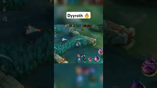 Dyyroth 🔥mobilelegends mlbb dyyroth [upl. by Yesnik]