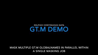 Delphix Demo  GTM Masking [upl. by Notnats]