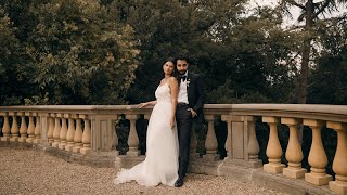 An Intimate Wedding at Tenuta di Artimino Florence Tuscany  Camille amp Leonardo [upl. by Nanni]