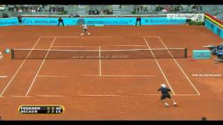 Federer VS Becker Madrid Spain 2010 [upl. by Erhard]