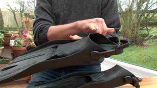 Scubaverse Scuba Diving Equipment Review GO Travel Fins from Scubapro [upl. by Haem]