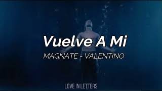 Magnate y Valentino  Vuelve a Mi Karaoke con Coros [upl. by Noiro]